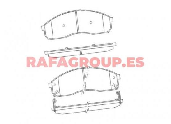 RG6740 - Pastillas de freno